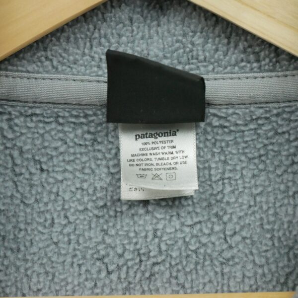 Pull polaires homme manches longues gris Patagonia Col Montant