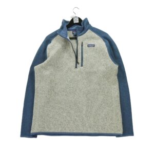 Pull polaires homme manches longues gris Patagonia Col Montant