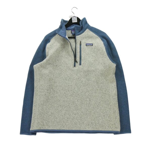 Pull polaires homme manches longues gris Patagonia Col Montant