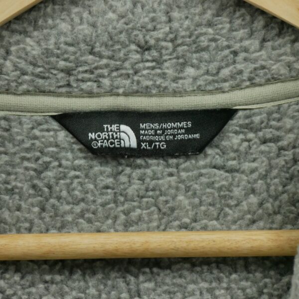 Pull polaires homme manches longues gris The North Face Col Montant