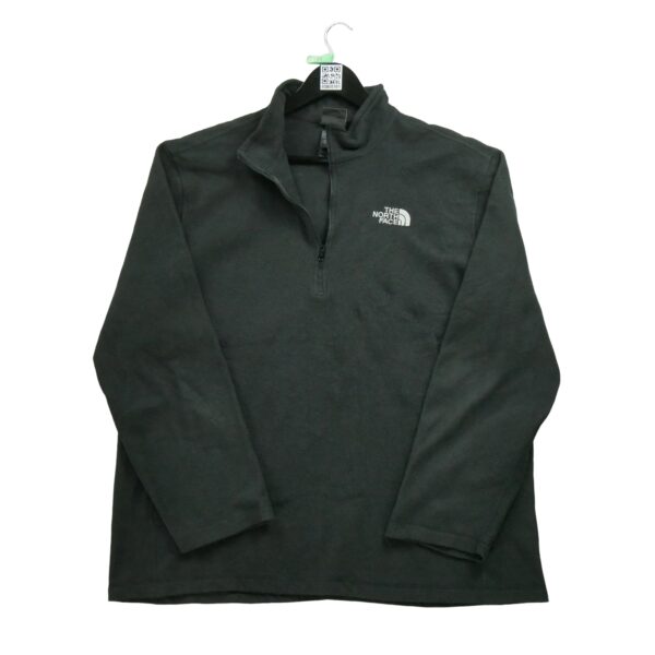 Pull polaires homme manches longues noir The North Face Col Montant