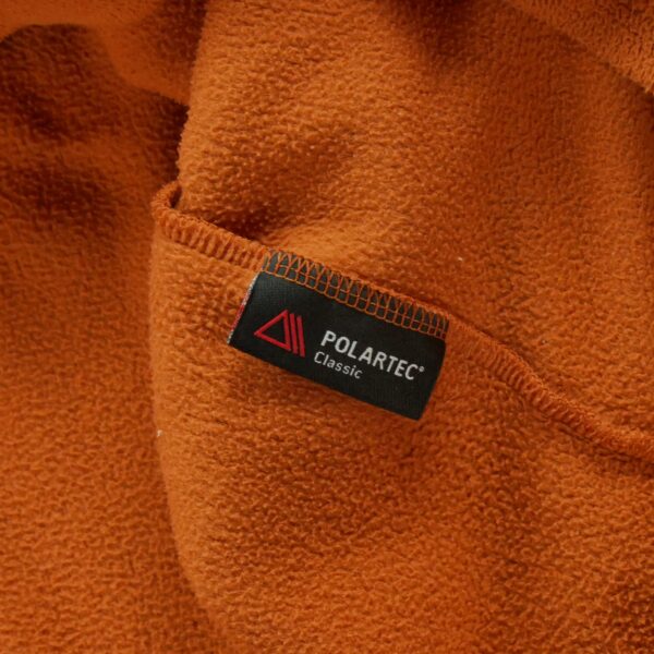 Pull polaires homme manches longues orange The North Face Col Montant