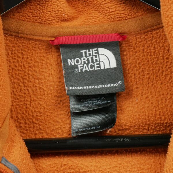 Pull polaires homme manches longues orange The North Face Col Montant