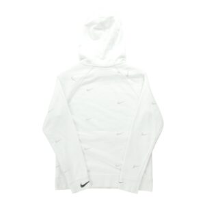 Sweat a capuche enfant manches longues blanc Nike Motif imprime Col Rond