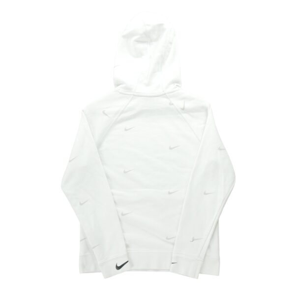 Sweat a capuche enfant manches longues blanc Nike Motif imprime Col Rond