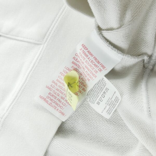Sweat a capuche enfant manches longues blanc Nike Motif imprime Col Rond
