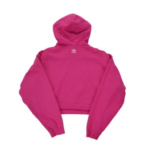 Sweat a capuche femme manches longues rose Adidas Col Rond