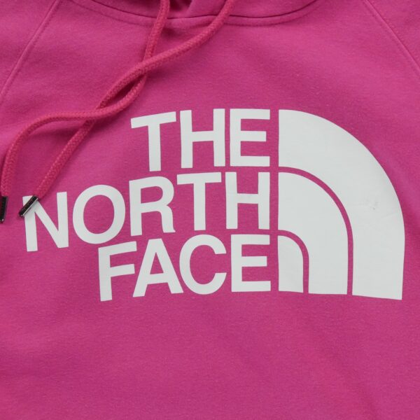 Sweat a capuche femme manches longues rose The North Face Motif imprime Col Rond