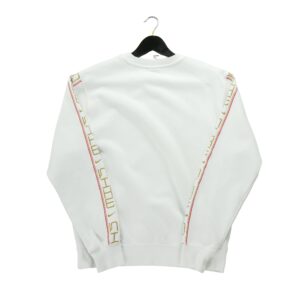 Sweat a capuche homme manches longues blanc Nike Motif imprime Col Rond