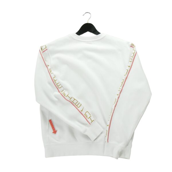 Sweat a capuche homme manches longues blanc Nike Motif imprime Col Rond