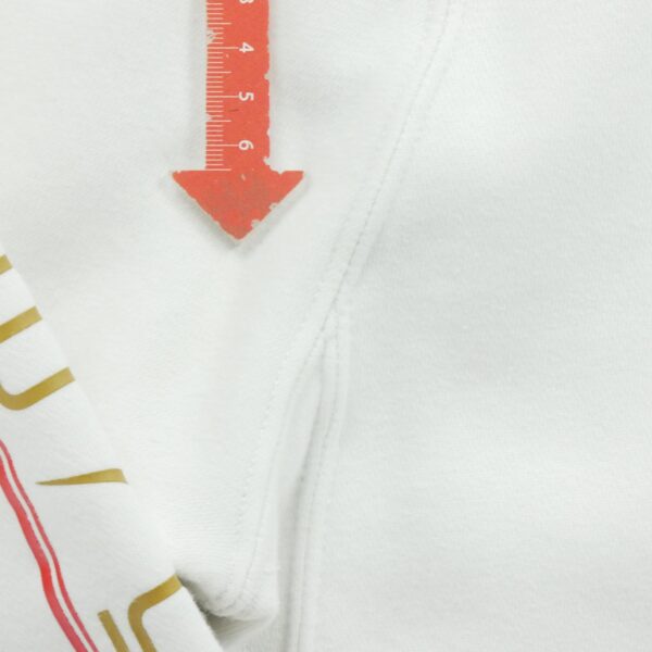 Sweat a capuche homme manches longues blanc Nike Motif imprime Col Rond