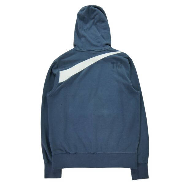 Sweat a capuche homme manches longues bleu Nike Col Montant