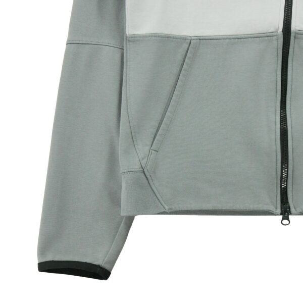 Sweat a capuche homme manches longues gris Nike Col Montant