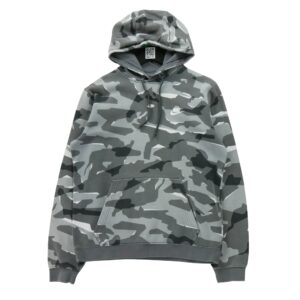Sweat a capuche homme manches longues gris Nike Motif a motifs Col Rond