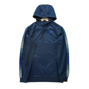 Sweat a capuche homme manches longues marine Nike Col Rond