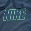 Sweat a capuche homme manches longues marine Nike Motif brode Col Rond