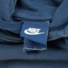 Sweat a capuche homme manches longues marine Nike Motif brode Col Rond