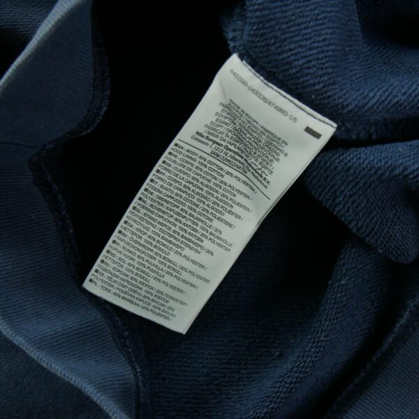 Sweat a capuche homme manches longues marine Nike Motif brode Col Rond