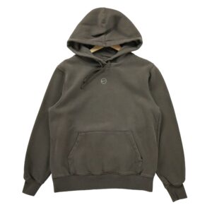 Sweat a capuche homme manches longues marron Nike Col Rond