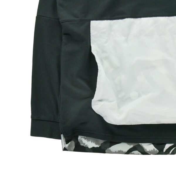 Sweat a capuche homme manches longues noir Nike Col Rond