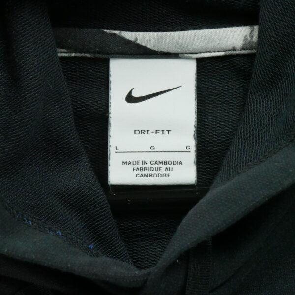 Sweat a capuche homme manches longues noir Nike Col Rond
