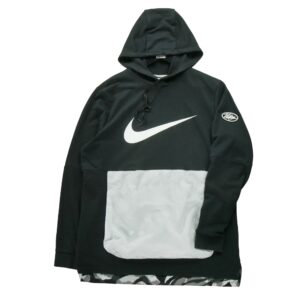 Sweat a capuche homme manches longues noir Nike Col Rond