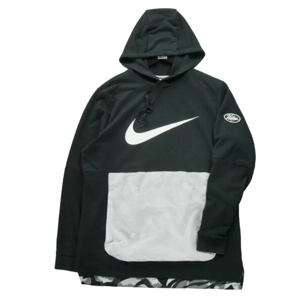 Sweat a capuche homme manches longues noir Nike Col Rond