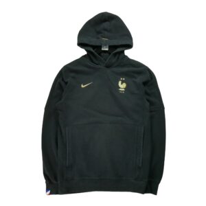 Sweat a capuche homme manches longues noir Nike Motif brode Col Rond