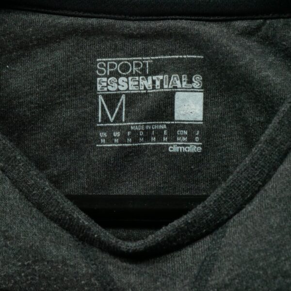 Sweat homme manches longues gris Adidas Col Rond
