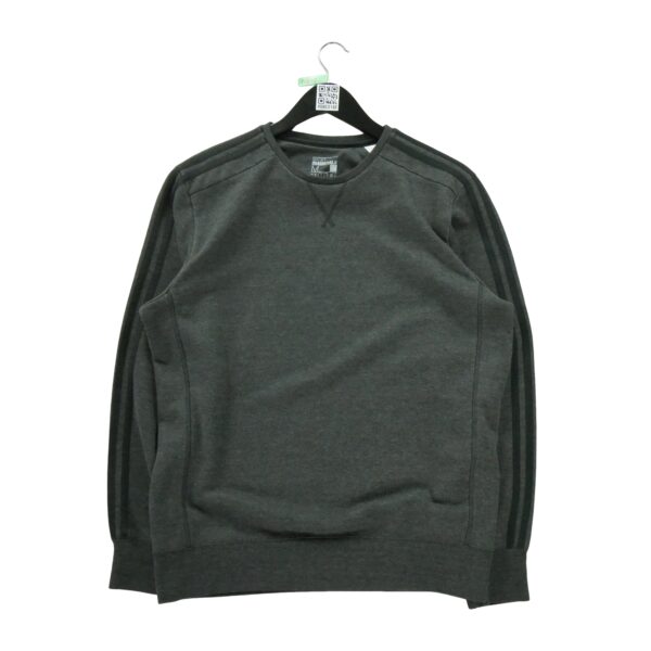Sweat homme manches longues gris Adidas Col Rond