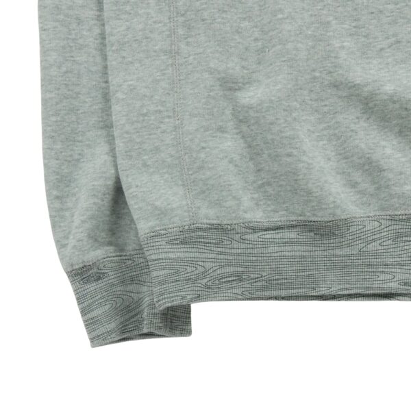 Sweat homme manches longues gris Nike Motif chine Col Rond