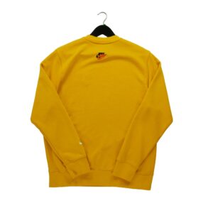 Sweat homme manches longues jaune Nike Col Rond
