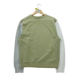 Sweat homme manches longues kaki Nike Col Rond