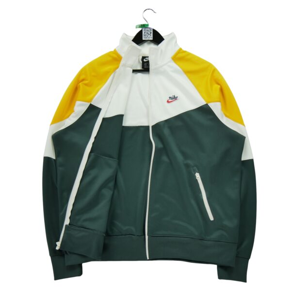 Veste legeres homme manches longues vert Nike Col Montant