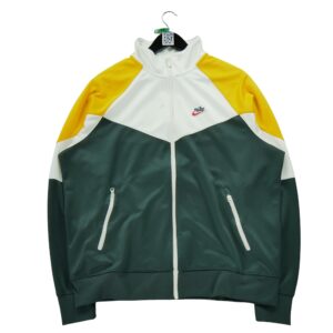 Veste legeres homme manches longues vert Nike Col Montant