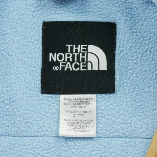 Veste polaires enfant manches longues bleu clair The North Face Col Montant