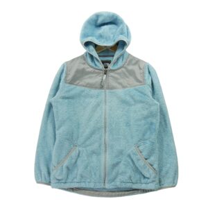 Veste polaires enfant manches longues bleu clair The North Face Col Rond