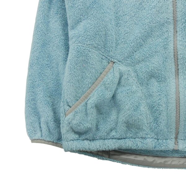 Veste polaires enfant manches longues bleu clair The North Face Col Rond