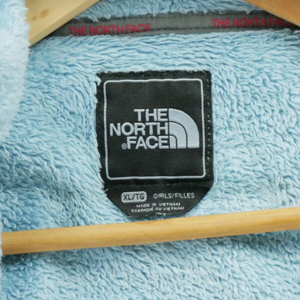 Veste polaires enfant manches longues bleu clair The North Face Col Rond