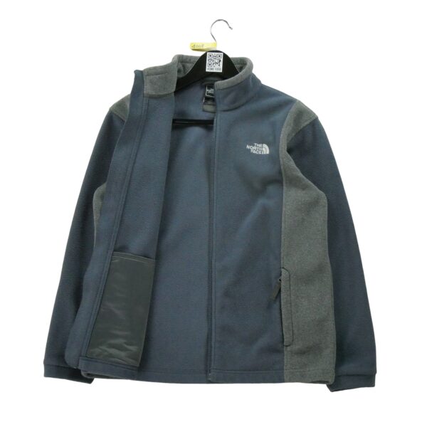 Veste polaires enfant manches longues bleu The North Face Col Montant