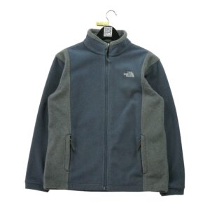 Veste polaires enfant manches longues bleu The North Face Col Montant