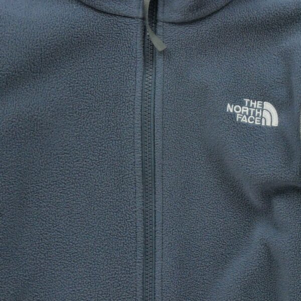 Veste polaires enfant manches longues bleu The North Face Col Montant