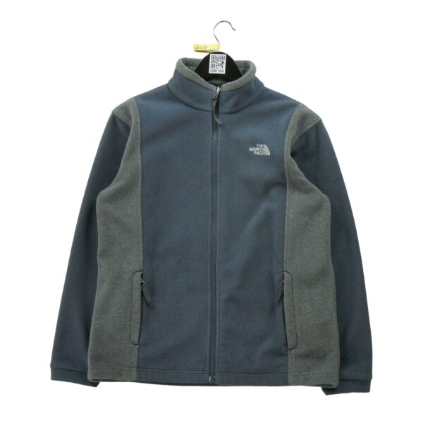 Veste polaires enfant manches longues bleu The North Face Col Montant