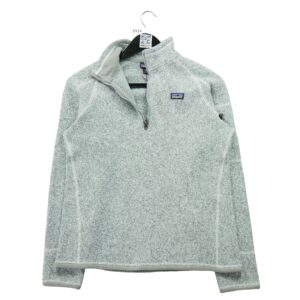 Veste polaires enfant manches longues gris Patagonia Motif chine Col Montant