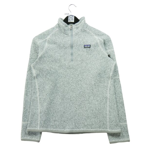 Veste polaires enfant manches longues gris Patagonia Motif chine Col Montant