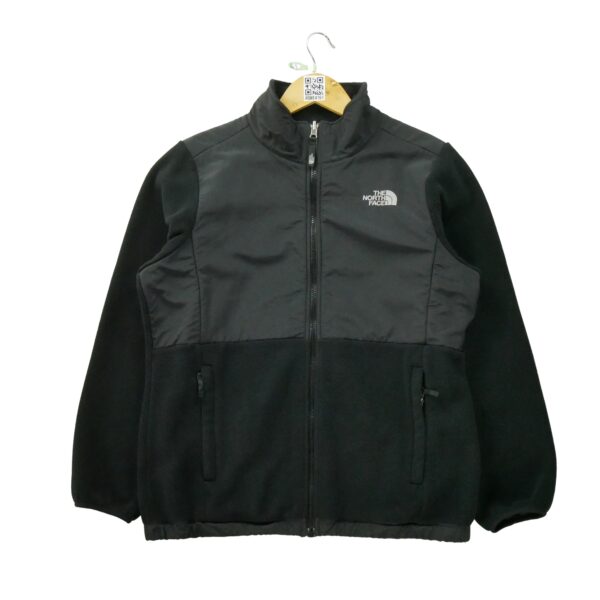 Veste polaires enfant manches longues noir The North Face Col Montant