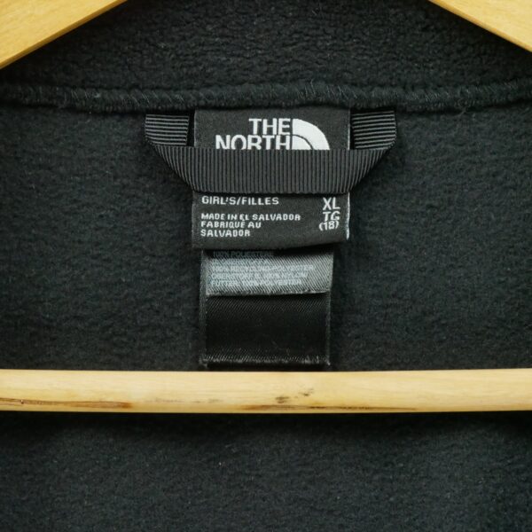 Veste polaires enfant manches longues noir The North Face Col Montant