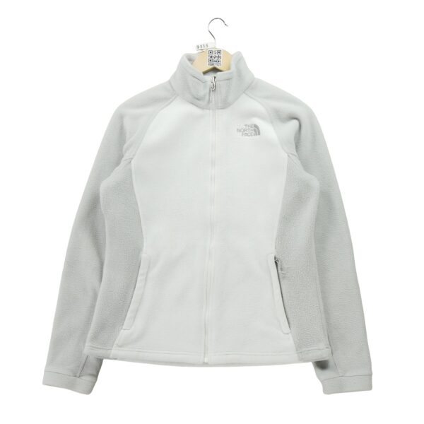 Veste polaires femme manches longues blanc The North Face Col Montant