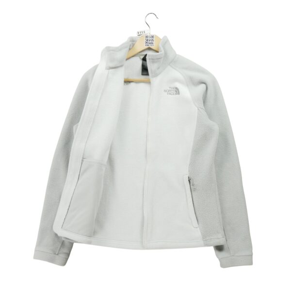 Veste polaires femme manches longues blanc The North Face Col Montant