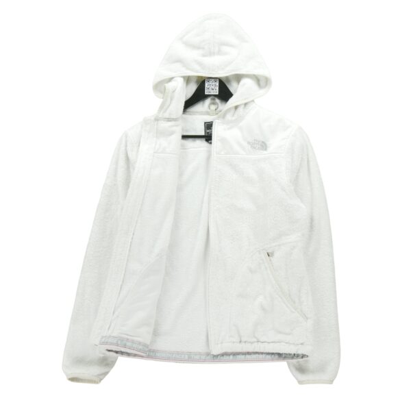 Veste polaires femme manches longues blanc The North Face Col Rond